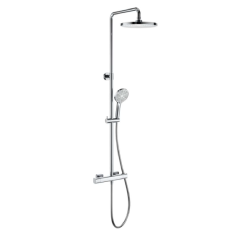 Colonne de douche avec commande carré