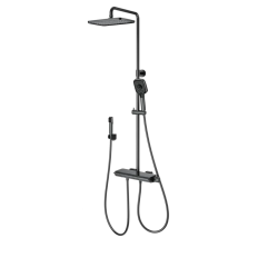 Colonne de douche Thermostatique complet avec douchette (format carré)
