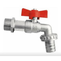 Robinet double service papillon (jardin)