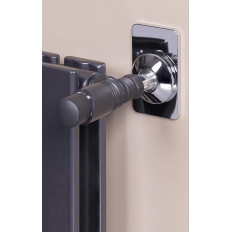 Tête thermostatique Design noir