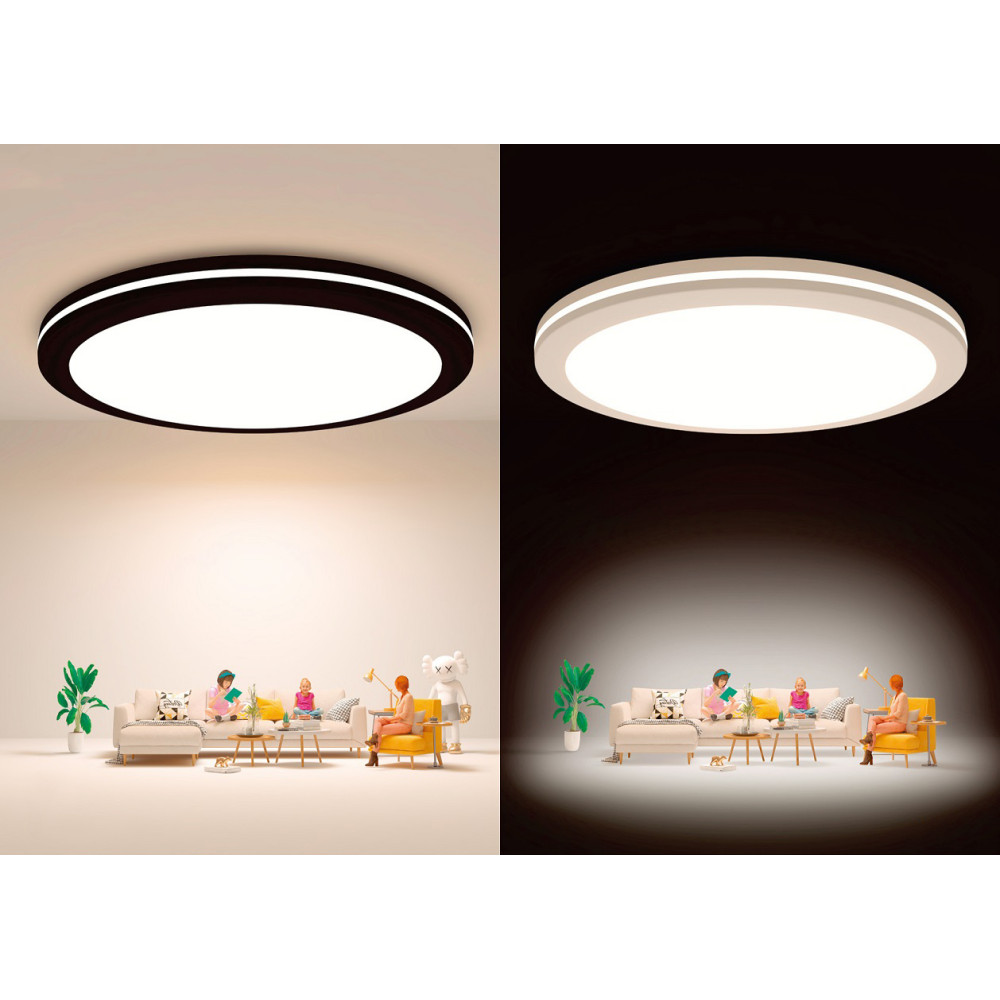 Panel rond LED avec détecteur