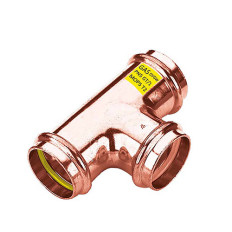 Te à sertir gaz et eau combiné