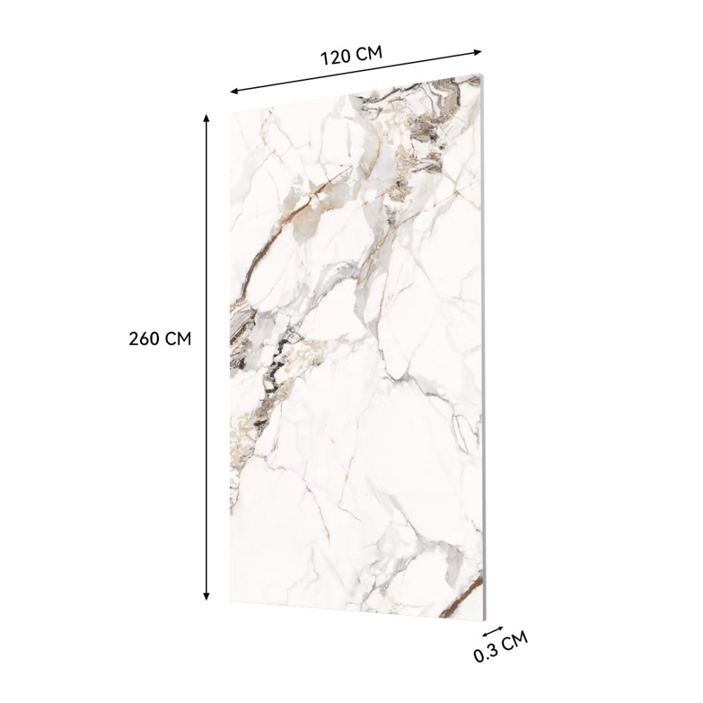 Panneaux muraux glossy Marble simple