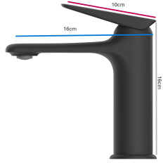 Mitigeur de lavabo Noir