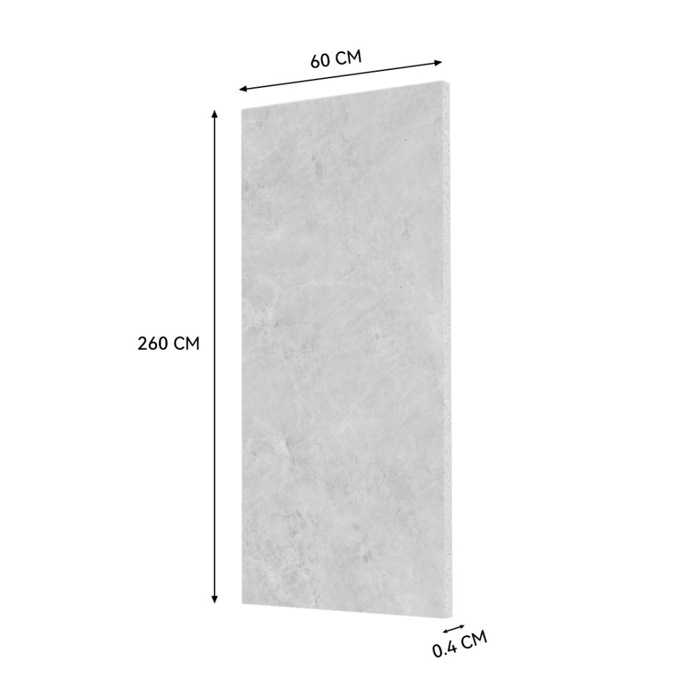 Panneaux muraux gris clair