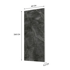 Panneaux muraux pierre noir