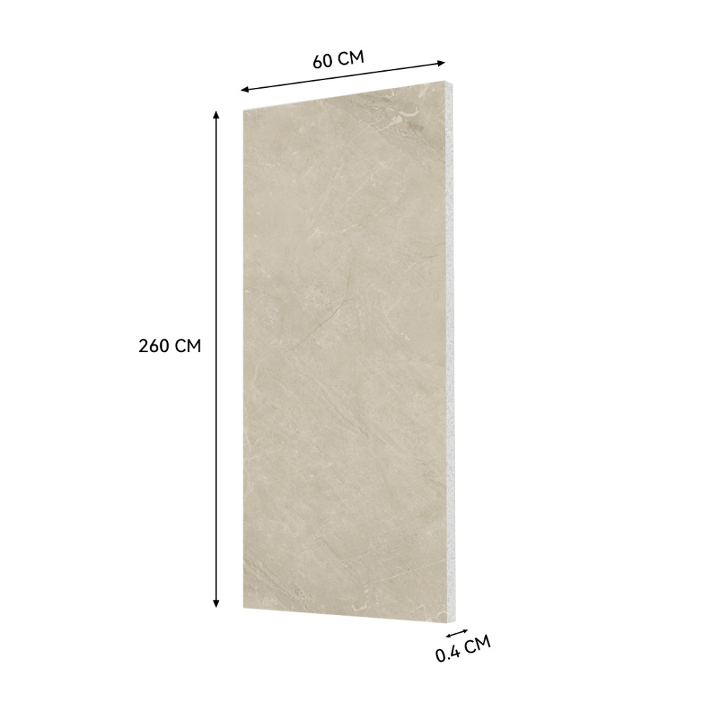 Panneaux muraux pierre beige clair