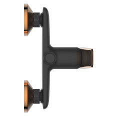Mitigeur de douche Noir / Rose Gold
