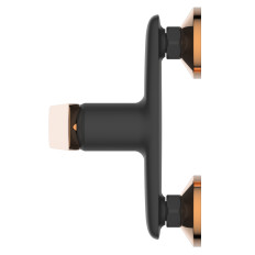 Mitigeur de douche Noir / Rose Gold