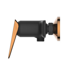 Mitigeur de douche Noir / Rose Gold