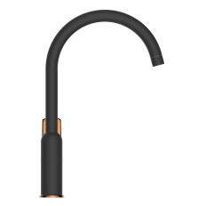 Mitigeur évier Noir / Rose gold