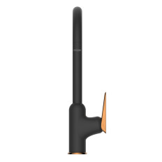 Mitigeur évier Noir / Rose gold