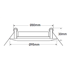 Support de spot orientable