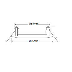 Support de spot fixe
