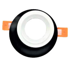 Support de spot Blanc et Noir double LED