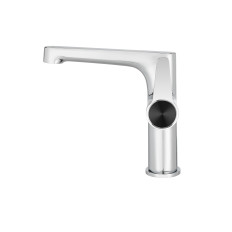 Mitigeur de lavabo design chrome