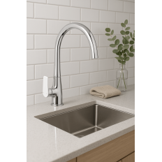Mitigeur de cuisine chrome