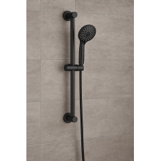 Colonne de douche avec pommeau rond