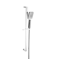 Colonne de douche avec pommeau carré