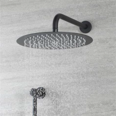 Bras de douche mural rectangle