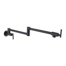 Robinet embout pivotant chrome