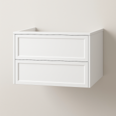 Meuble suspendu FRAME**Calcio duroxol** blanc